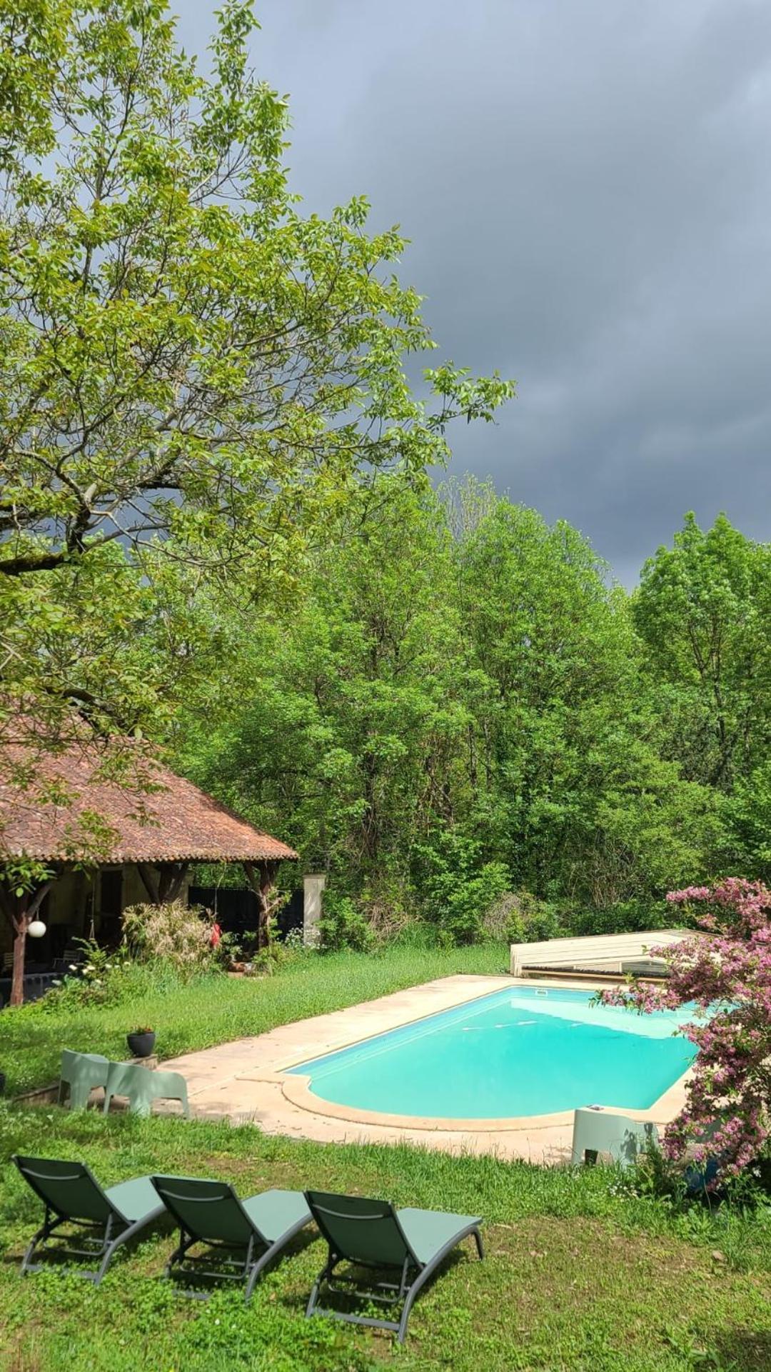 Le Manoir Du Moulin De Madame Bed & Breakfast Villeneuve-sur-Lot Dış mekan fotoğraf