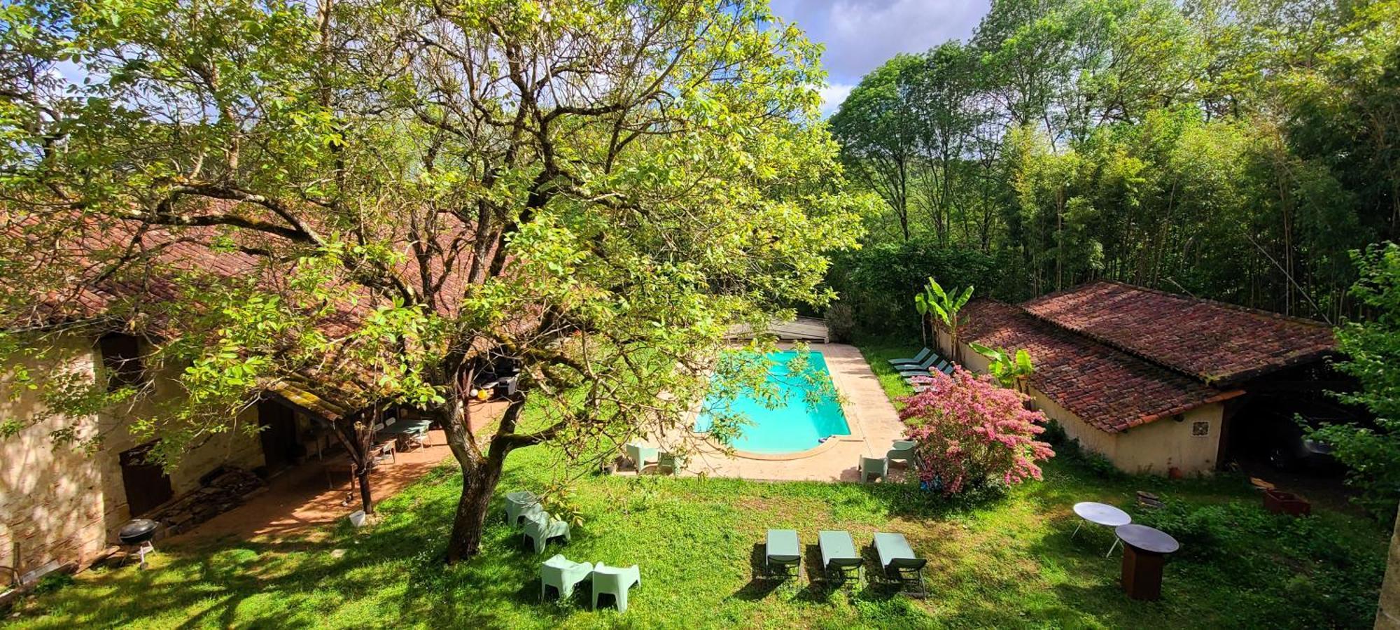Le Manoir Du Moulin De Madame Bed & Breakfast Villeneuve-sur-Lot Dış mekan fotoğraf